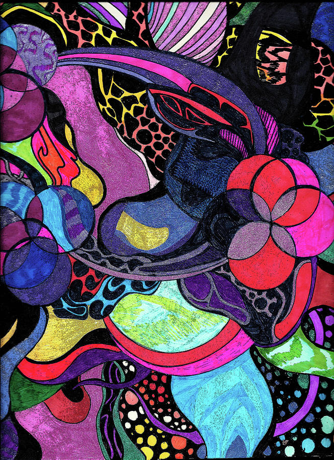 Leopard Of Color Digital Art
