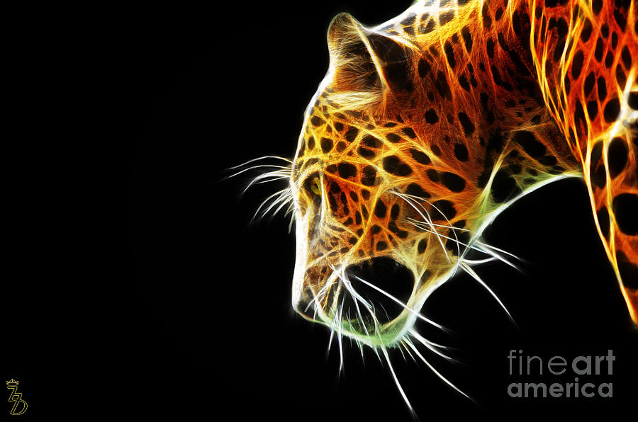 Leopard Digital Art By The Digartist Fine Art America 6040