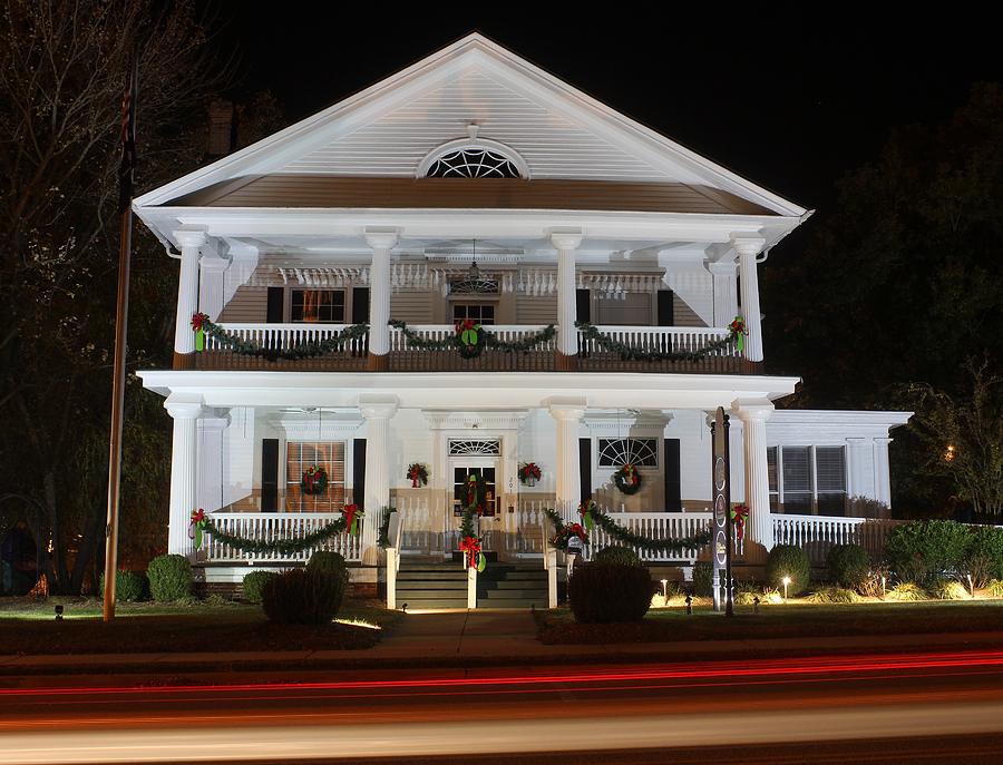 Leroy Springs House at Christmas 1 Photograph by Joseph C Hinson