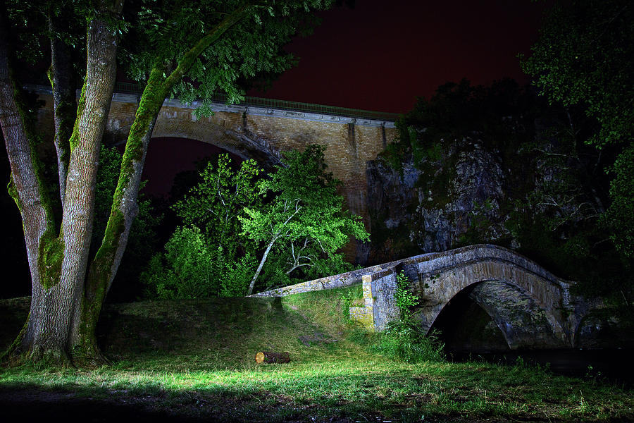 Les deux ponts Photograph by Dirk Ercken