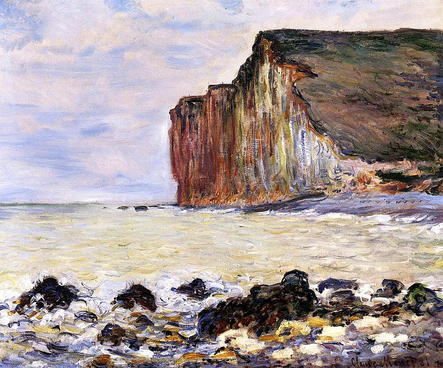 Claude Monet Painting - Les Petites Dalles by Claude Monet 