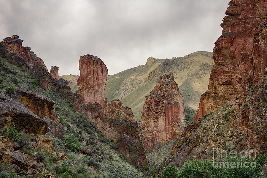 Leslie Gulch Photograph by Idaho Scenic Images Linda Lantzy