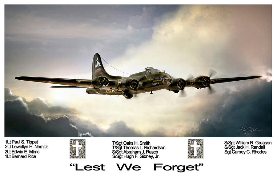 Lest We Forget Digital Art by Peter Chilelli