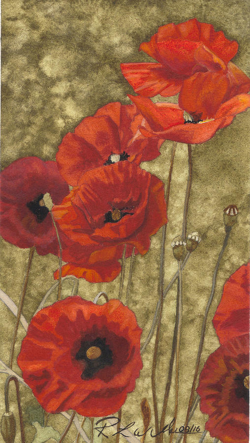 Lest We Forget Painting by Ronald Wilkie