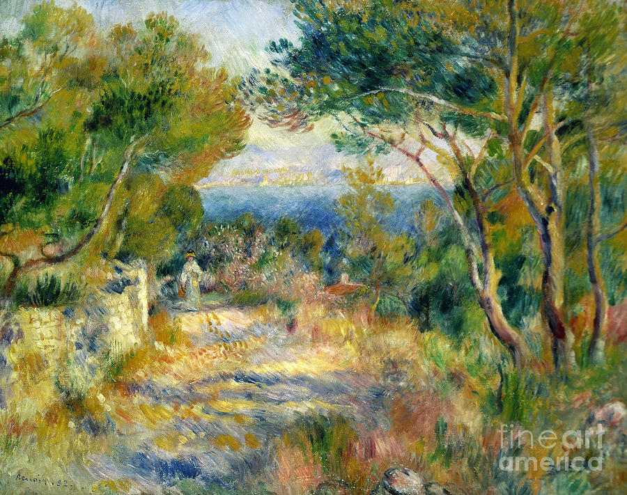 Pierre Auguste Renoir Painting - LEstaque by Pierre Auguste Renoir
