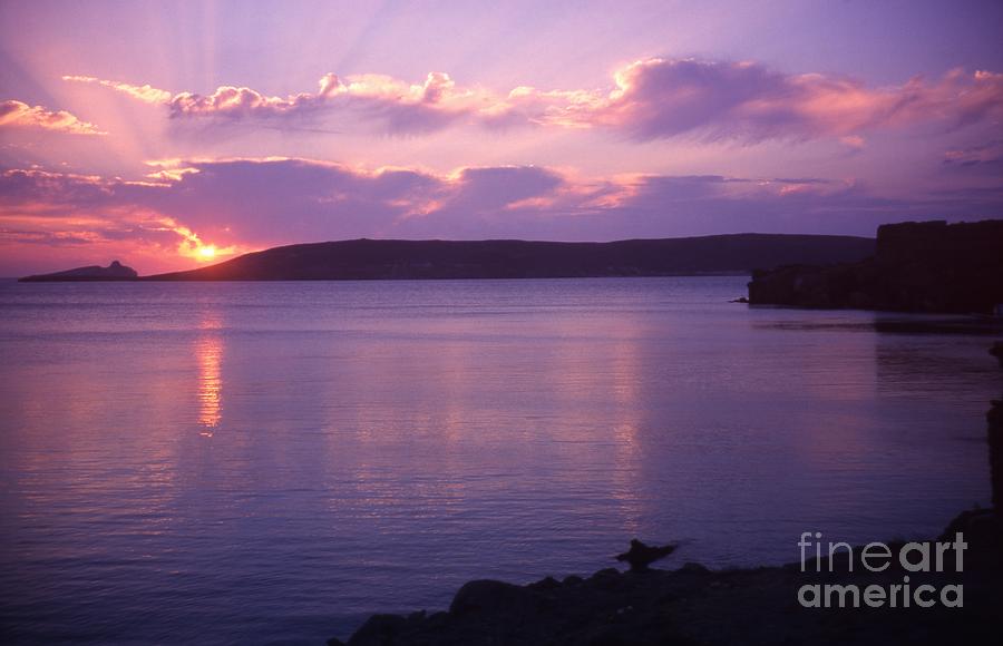 Lesvos Sunset Photograph by Steve Outram - Fine Art America