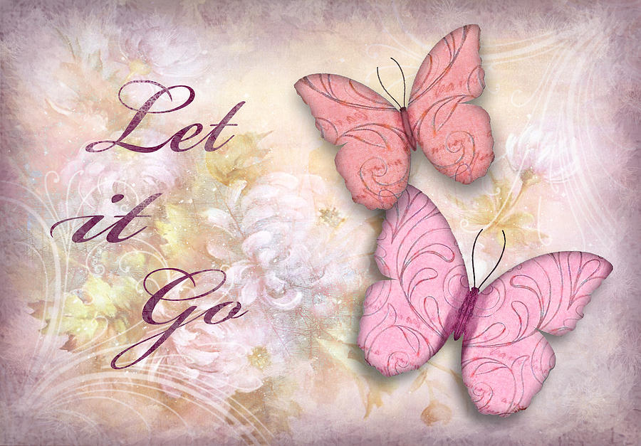 Let it Go Digital Art by Nina Bradica
