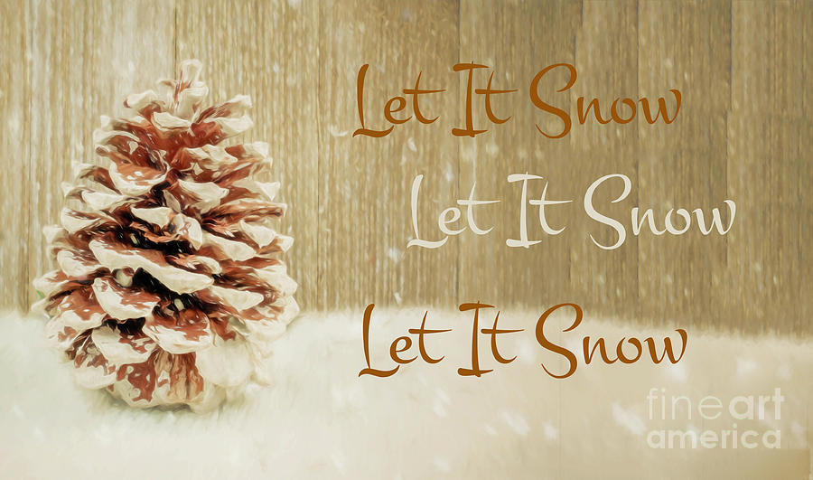 Let It Snow Photograph