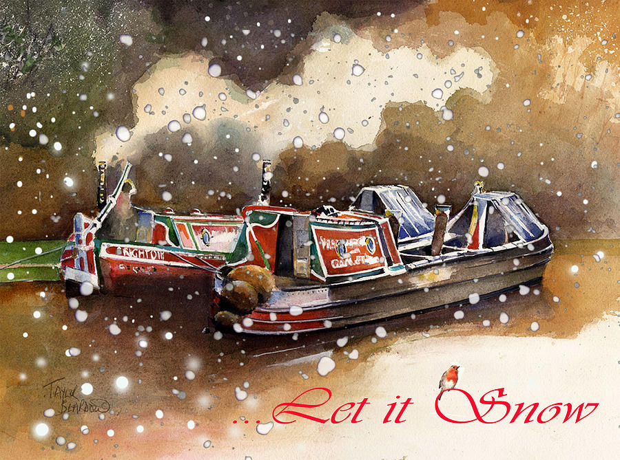 Let it Snow Painting by Penny Taylor-Beardow