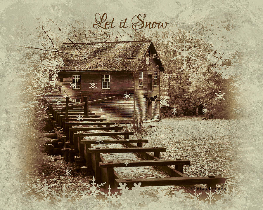 Let it Snow Photograph by TnBackroadsPhotos