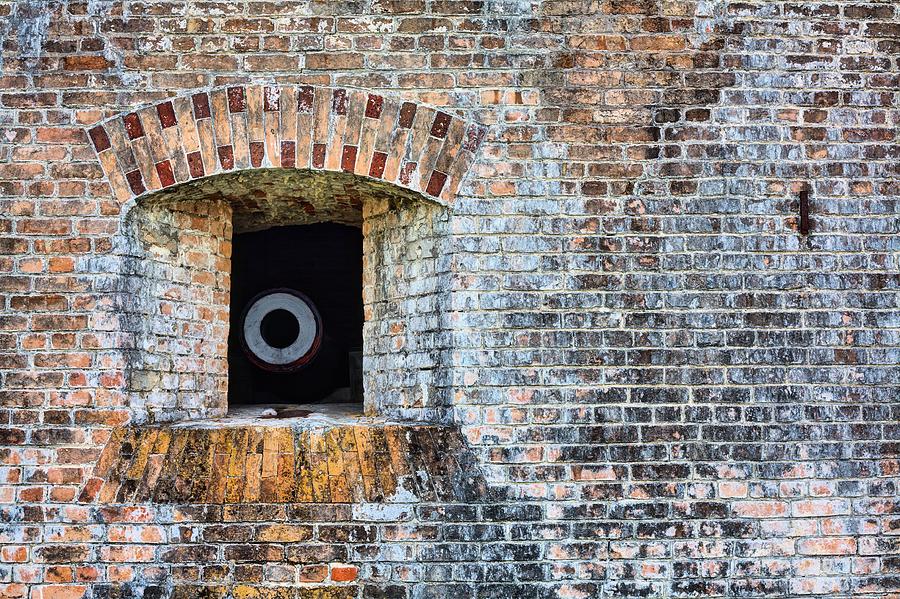 Brick Photograph - Let the Cannons Thunder by JC Findley