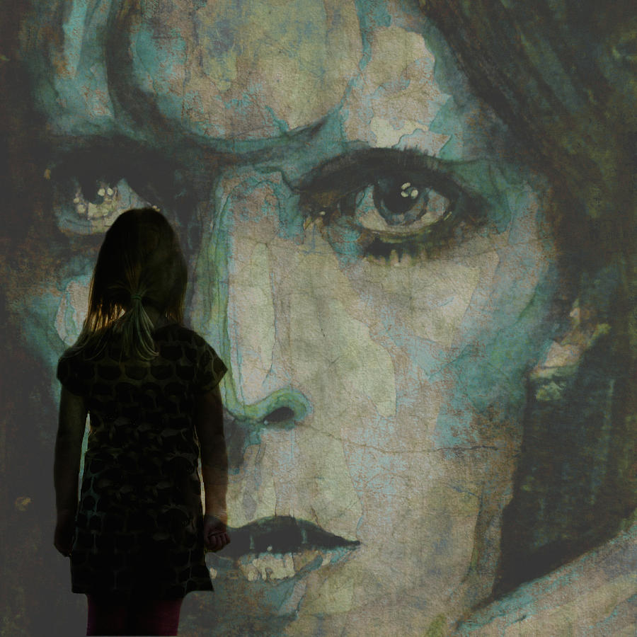 David Bowie Painting - Let The Children Lose It Let The Children Use It Let All The Children Boogie by Paul Lovering