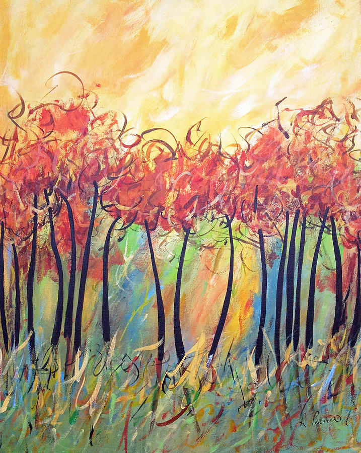 Let The Land Produce Vegetation Genesis 1 Painting by Ruth Palmer ...