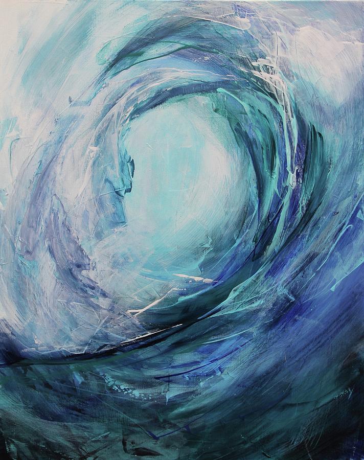 Let the Sea Set You Free Painting by Tracy Male