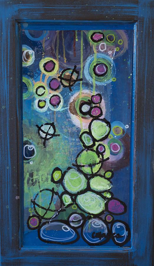 Let The Stones Read, Abstract 6 Painting by Laurie Maves ART