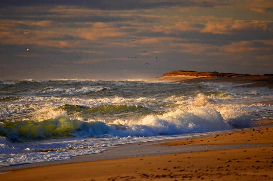Let There Be Light - Nauset Beach Photograph by Dianne Cowen Cape Cod Photography