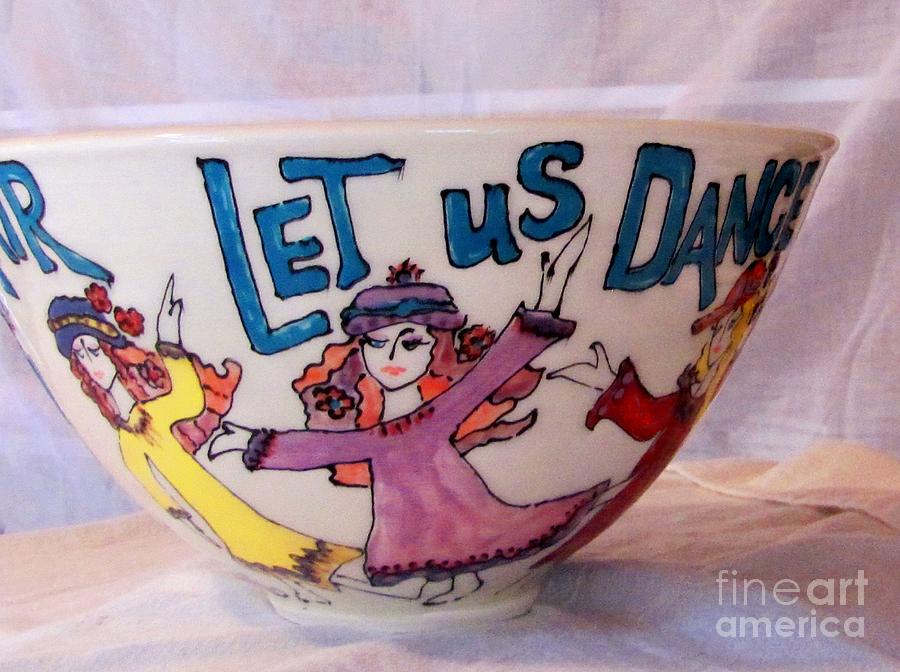 Let us Dance Ceramic Art by Lisa Dunn