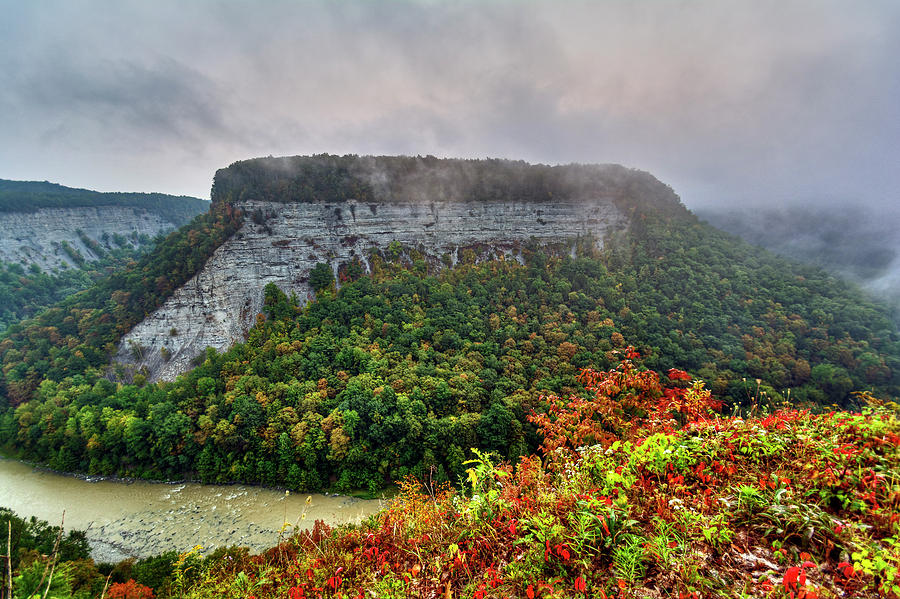 Letchworth in Fall Photograph by Tim Buisman
