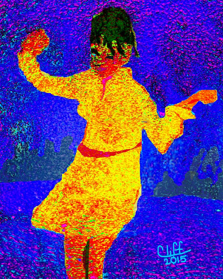 Lets Dance 2 Painting by Cliff Wilson
