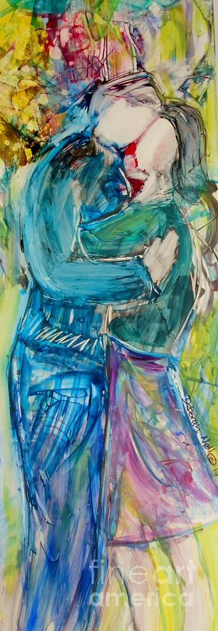 Lets Dance Painting by Deborah Nell