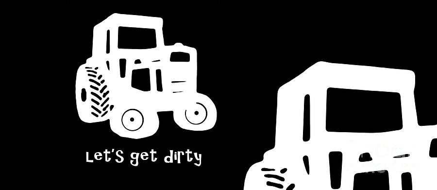 Lets Get Dirty Mug Digital Art by Edward Fielding
