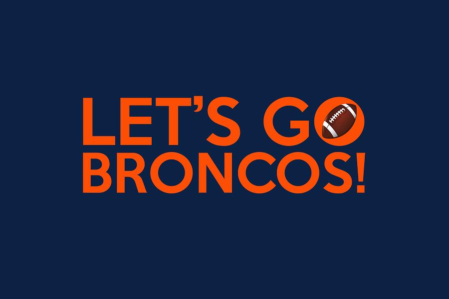 Denver Broncos  Broncos, Denver broncos logo, Go broncos