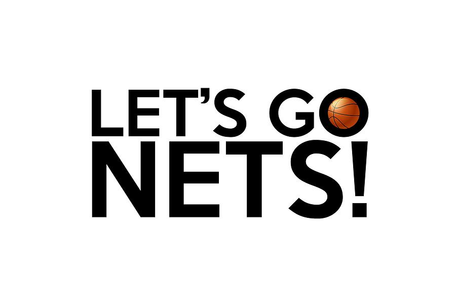 Lets Go Nets Painting by Florian Rodarte
