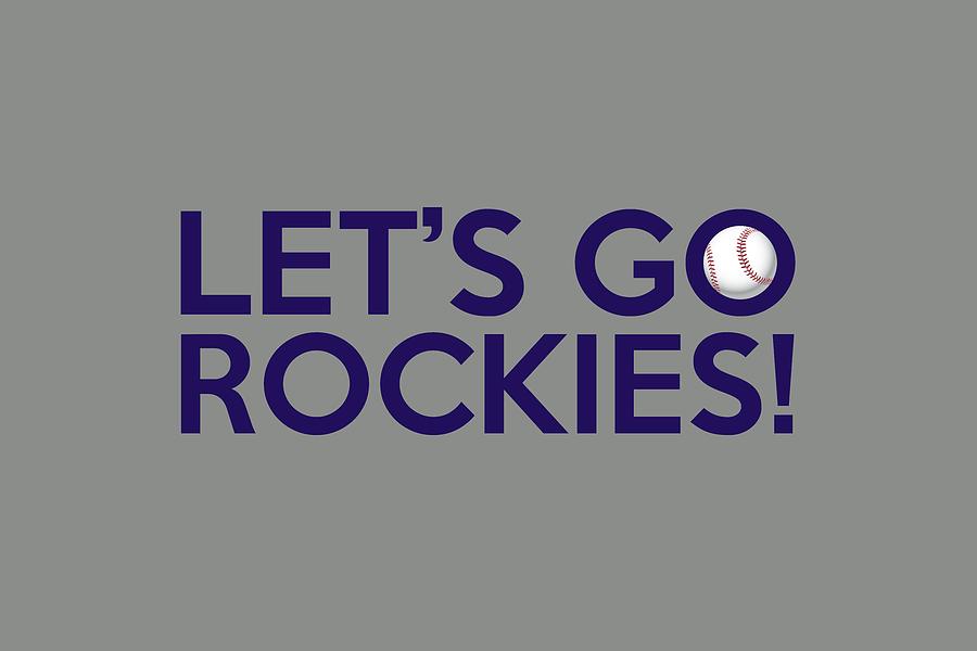 Lets Go Rockies Painting by Florian Rodarte