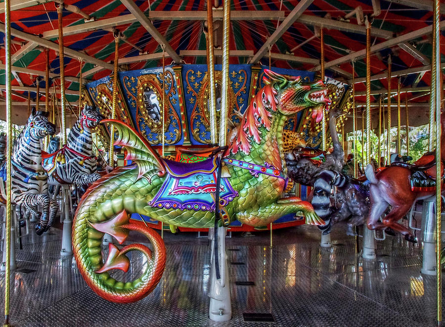 Fantasy Photograph - Lets Go Round and Round by Linda Unger