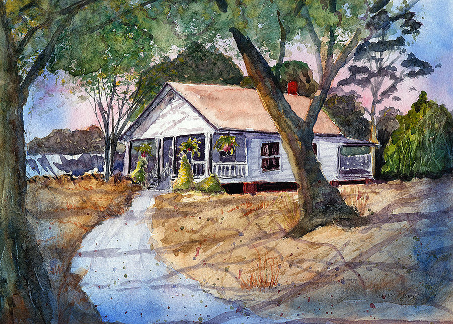Lets Go To Grandmas - Watercolor Painting by Barry Jones