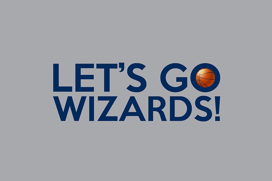 Lets Go Wizards Painting by Florian Rodarte