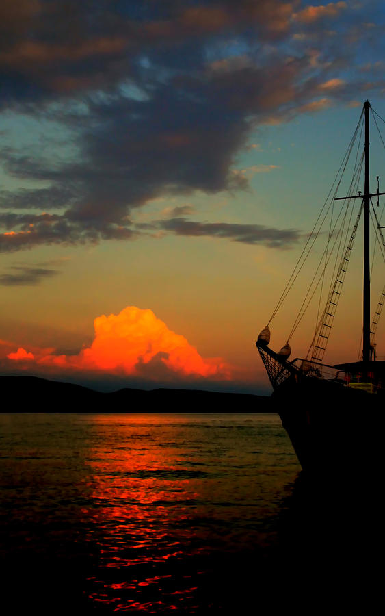 Lets sail away Photograph by Jasna Buncic
