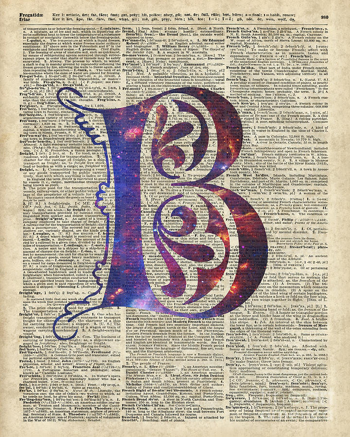 Typography Digital Art - Letter B Monogram by Anna W
