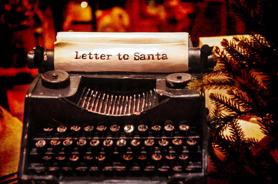 Letter To Santa Photograph
