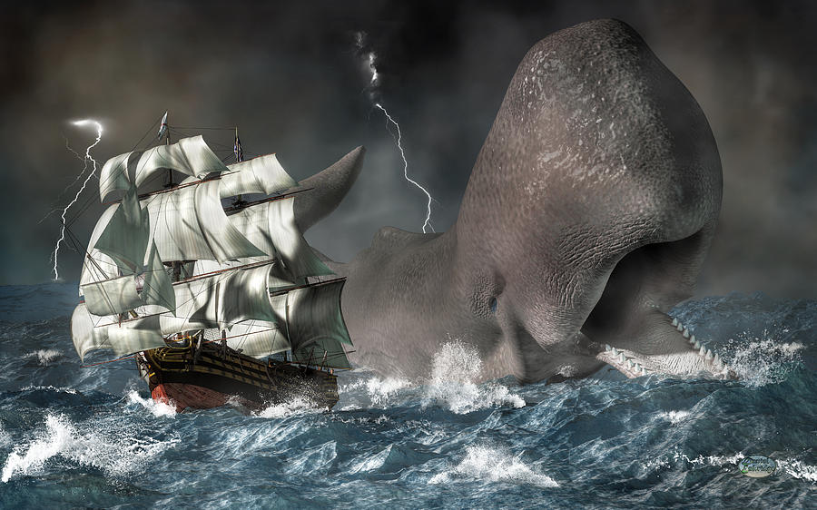 Leviathan Digital Art by Daniel Eskridge