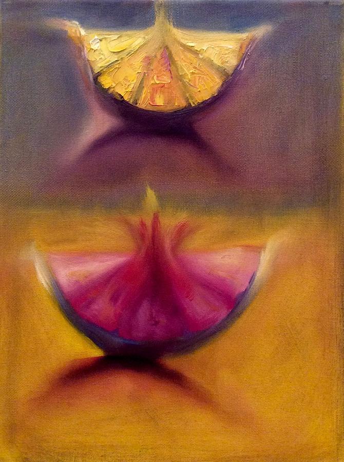 Levitating Lemons Painting by Suzy Norris