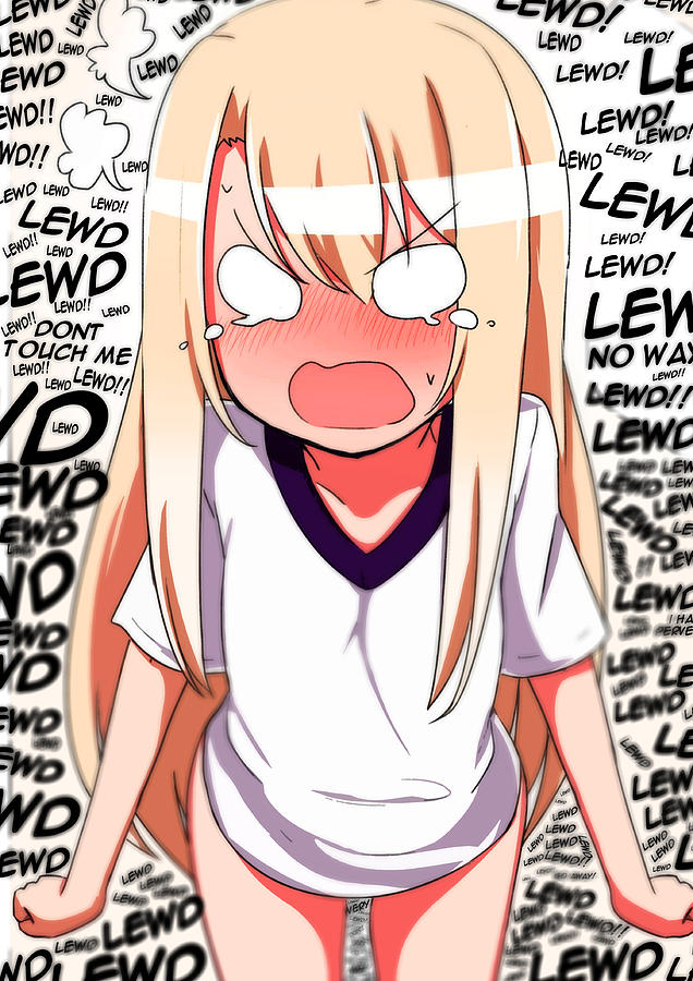 Lewd lewd lewd Digital Art by Anime Shirts