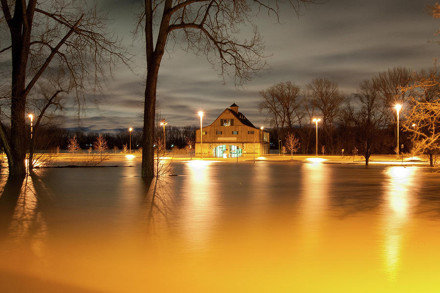 Lewis and Clark Boathouse Photograph by Steve Stuller