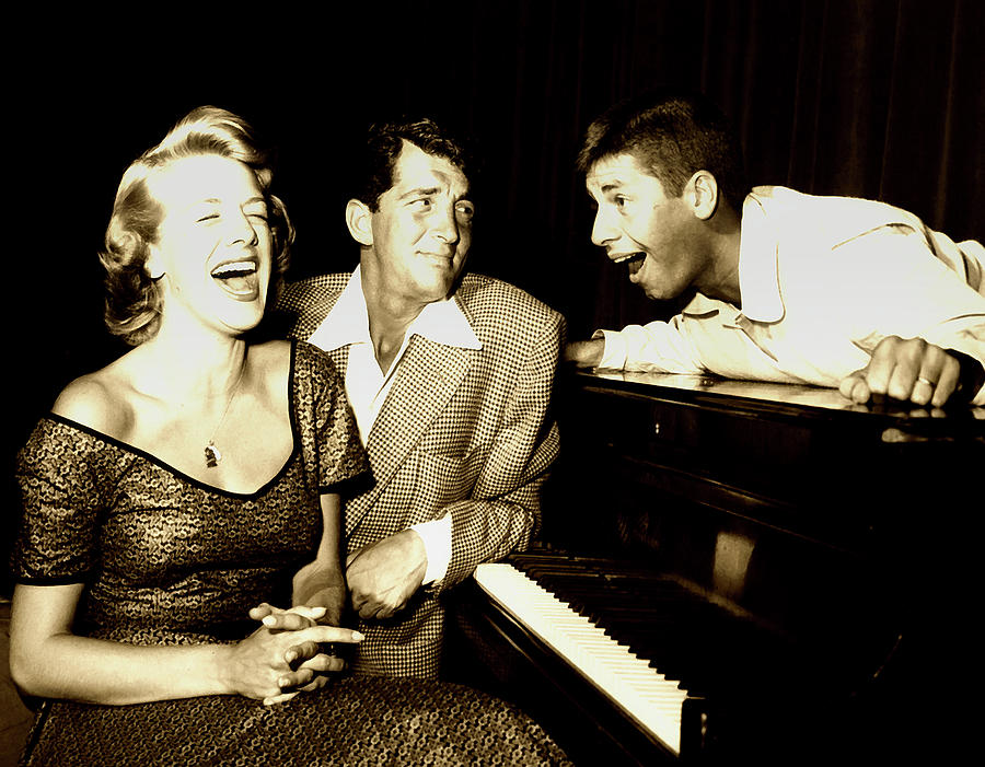 Lewis And Martin And  Rosemary Clooney 1950s Photograph by Mountain Dreams