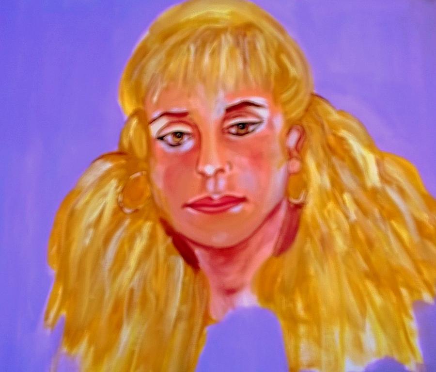 Portrait Painting - Leyla by Rusty Gladdish