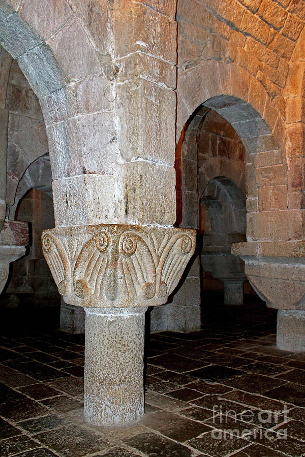Leyre Romanesque Crypt I Photograph by Nieves Nitta