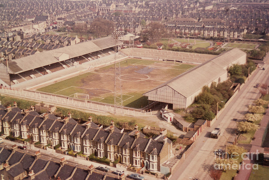 Leyton Orient - Brisbane Road - Aerial view 1 - Looking South East Photograph by Legendary Football Grounds