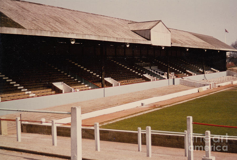Leyton Orient - Brisbane Road - East Stand 1 - 1970s Photograph by Legendary Football Grounds