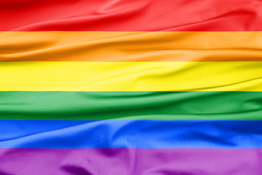 LGBT Rainbow Flag Photograph by Semmick Photo