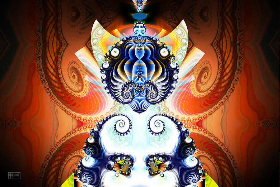 Li Shou - Ancient Chinese Cat Goddess Digital Art by Jim Pavelle