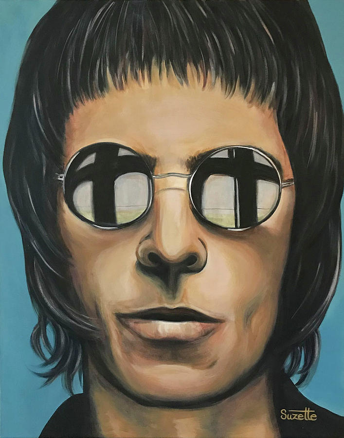Liam Gallagher Painting