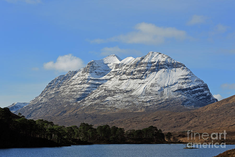 Liatach and Loch Clair Photograph by Maria Gaellman
