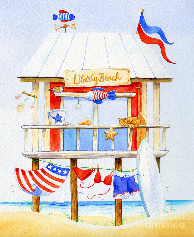 Liberty Beach Painting