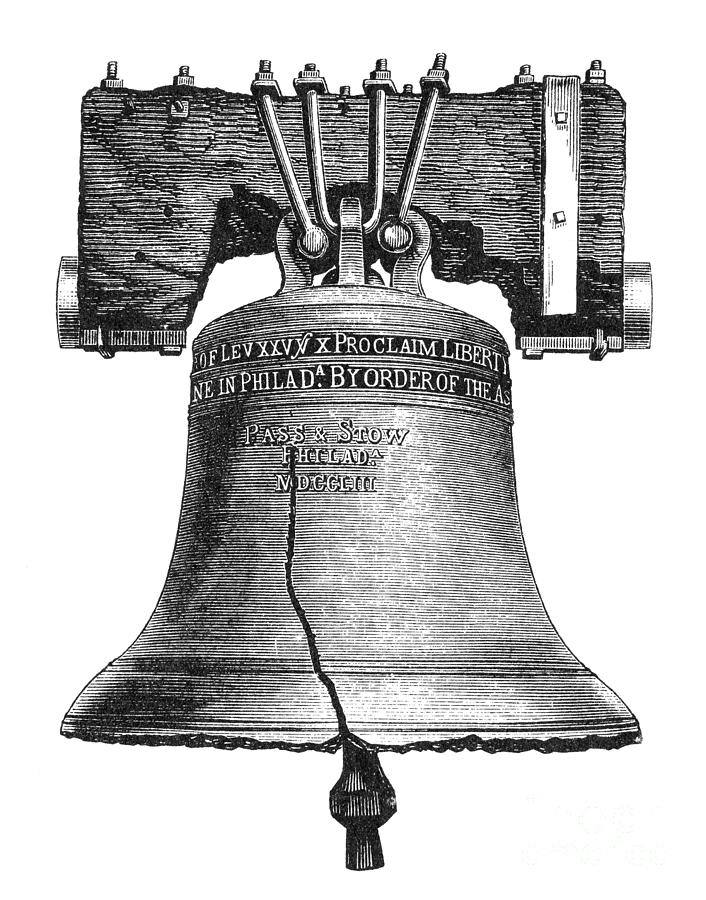 LIBERTY BELL, 19th CENTURY Photograph by Granger