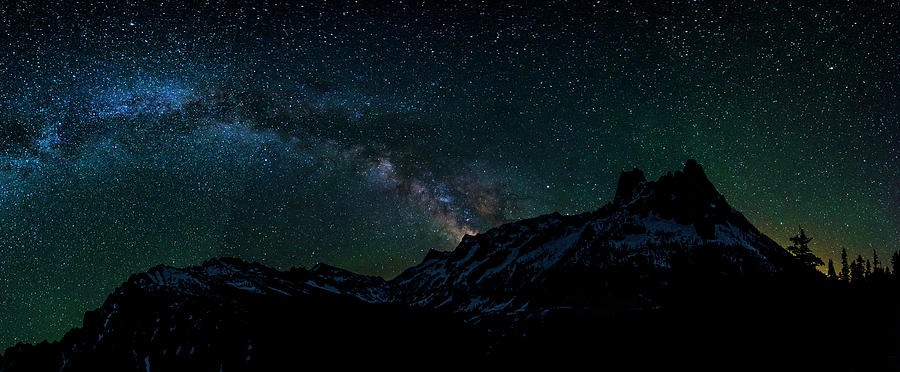 Space Photograph - Liberty Bell Mountain Milky Way by Pelo Blanco Photo